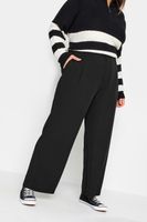 pantalon sastre en negro mujer curvy y tallas grandes yours