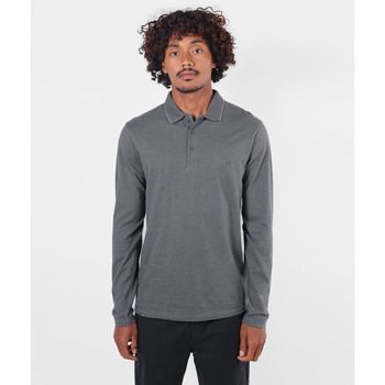 Oxbow Polo Polo manches longues NAVAL para hombre