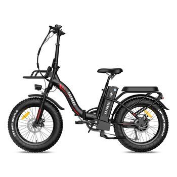 Bicicleta Eléctrica Urbana Plegable Fafrees F20 Max, Cuadro Bajo, 48 V 30 Ah (celdas Samsung), Negra