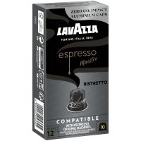 lavazza espresso maestro ristretto capsulas para cafeteras nespresso caja de 10 unidades