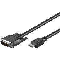 goobay cable adaptador hdmi a dvi-d machomacho 1m negro
