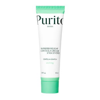 Purito Seoul Cosmética Facial Wonder Releaf Centella Cream Unscented Crema Facial Tratamiento Intensivo