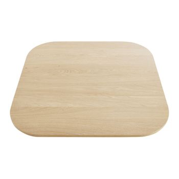 Tablero de mesa con efecto roble para 4 personas L.90 cm