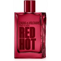 zadig  voltaire perfume eau de parfum this is her red hot 100 ml para mujer