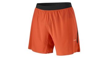 Pantalones cortos de hombre salomon s lab speed split 7in rojo