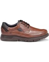 de fluchos zapatos de sport f0248 cuero marron