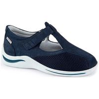 calzamedi zapatillas de senderismo 0766 azul para mujer