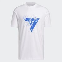 camiseta adidas trae gfx - blanca