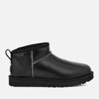 ugg womens classic ultra mini leather boots - uk 8