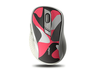mouse rapoo wireless y bluetooth m500 silent 24g ghz bt 40 usb 30 6 botones 1600 ppp ajustable