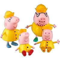 mini figuras peppa family  familia dia lluvioso f21935