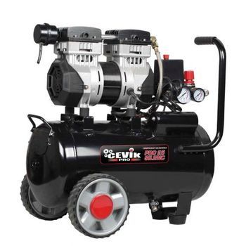 Compresor Ultrasilencioso Sin Aceite 25 L - 1,5 Hp Y 59 Db - Unidad