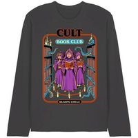steven rhodes camiseta manga larga cult book club para hombre