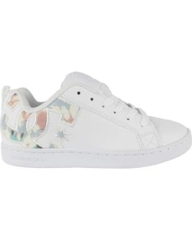 de DC SHOES ZAPATILLAS DC SHOES COURT GRAFFIK 300678 WHITE-PRINT WPT