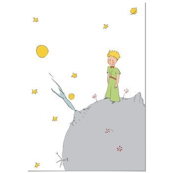 Cuadro De Aluminio El Principito Planeta 70x100cm