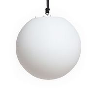 lampara colgante esferica decorativa bola de luz led rgbcct evan orb o28 cm