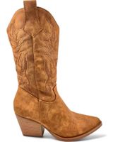de timbos bota cowboy de mujer camel 130711 marron
