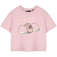 pusheen camiseta peachy para mujer