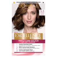 loreal paris excellence creme 53 natural golden brown hair dye