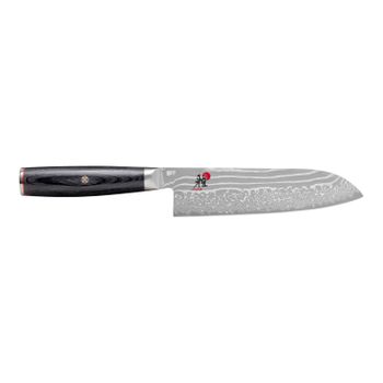 MIYABI KAIZEN II 5000FCD Cuchillo Santoku 18 cm, Filo suave