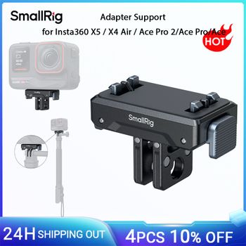 Soporte adaptador SmallRig para Insta360 X5 / X4 Air / Ace Pro 2/Ace Pro/Ace de liberación rápida con rosca de 1/4