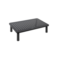 tooq tqmr086 soporte elevador monitores negro