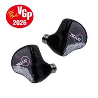 linsoul ziigaat crescent premium 2dd  2ba auriculares hibridos de alta fidelidad iem de calidad hechos a mano con cable conector intercambiable de 2 pines
