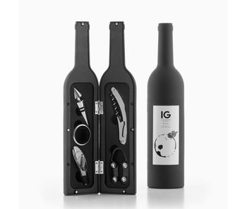 Estuche de vino botella innovagoods 5 piezas