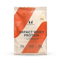 impact whey protein - 375g - 15raciones - vanilla collagen