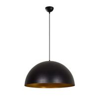 lampara de techo sivani-mr-724 oro negro metal diametro 60x126 cm