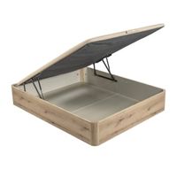 canape abatible 3d madera tapa unica roble 90x190 cm pikolin