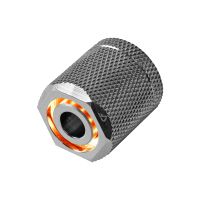nanoxia coolforce led fitting 1613 orange nickel rosca exterior led para tubos de refrigeracion