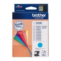 brother lc223 cartuchos originales separados cian magenta o amarillo 550 paginas