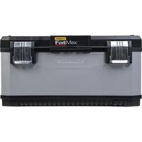 stanley caja de herramientas metalica 584cm clips metalicos anticorrosion asa bimaterial