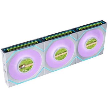 Ventilador suplementario Lian-Li UNI FAN SL-INF FLEX 120mm con pantalla LCD ARGB 2000RPM bajo ruido