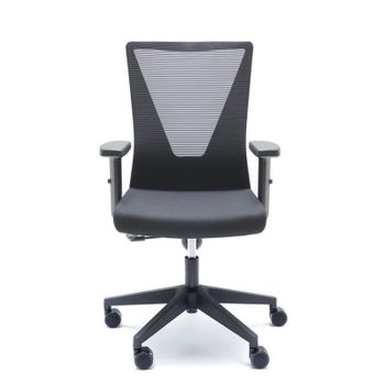 Euromof Tirana Silla de Oficina Negra