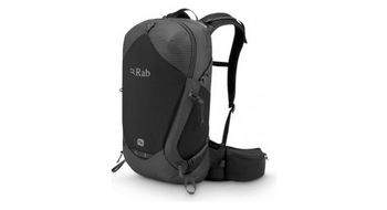 Mochila rab protium 20l gris negra