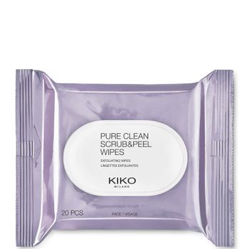 KIKO Milano Pure Clean Scrub & Peel Wipes