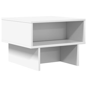 Mesa De Centro 48x46x35 Cm Madera - Blanco