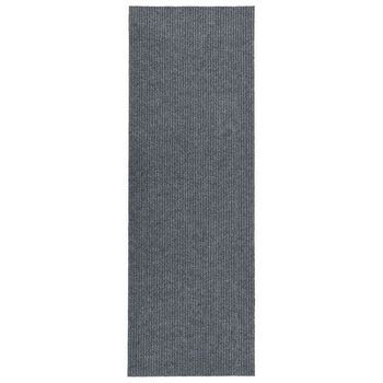 Alfombra De Pasillo Atrapa Suciedad 100x350 Cm Gris Vidaxl