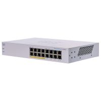 cisco business cbs110-16pp switch no administrado l2 8 puertos gigabit ethernet  8 puertos gigabit ethernet poe 64w