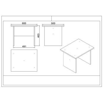 Conjunto De Muebles De Oficina Vo19-ba Antracita Barroco