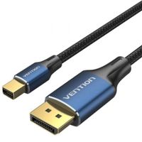 cable displayport 8k vention hcflh 2m displayport macho a mini displayport macho oro
