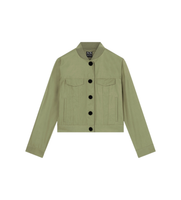 ax armani exchange para mujer xw002004af18863u7043 chaqueta utility verde l casual algodon