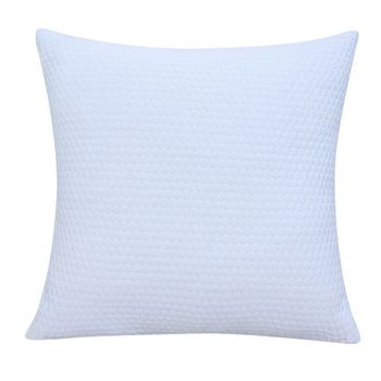 Pack 2 Cojines Grandes 80x80 cm para Sofá, Cama o Suelo | Cojín Cuadrado Extra Grande, Suave y Cómodo | Relleno a Elegir en Microfibra o Poliéster | Ideal para Decoración, Descanso y Apoyo Lumbar