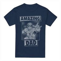 marvel camiseta amazing dad para hombre