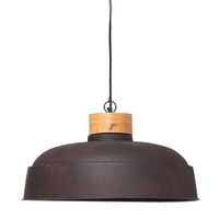 lampara colgante prao metal gris d57cm