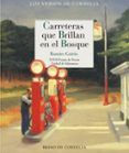 carreteras que brillan en el bosque