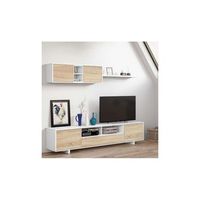 mueble de salon sirva moderno con amplio almacenamiento