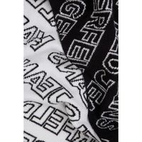 karl lagerfeld bufanda klj monogram scarf beanie para mujer